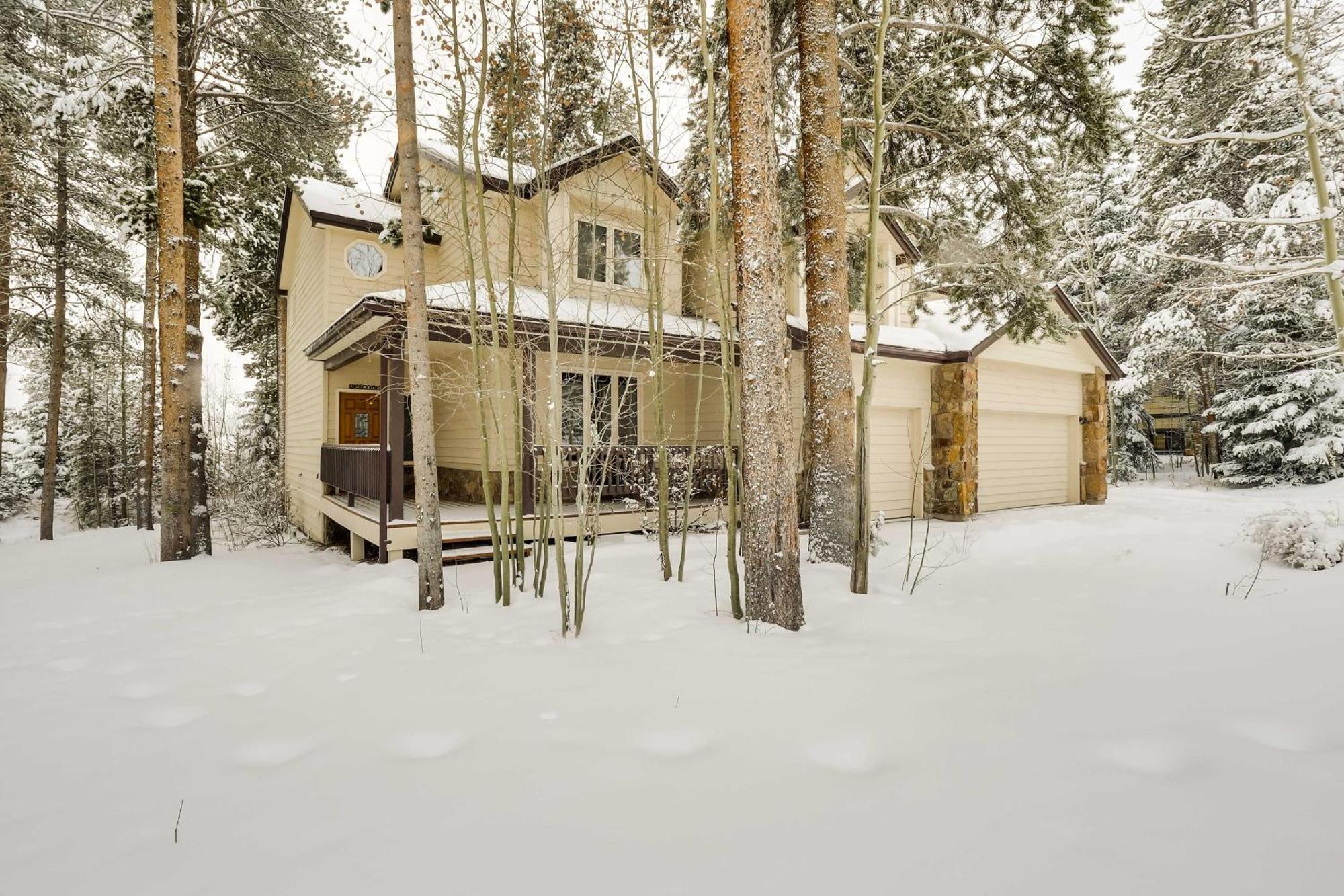 Idyllic Forested Breck Home Hot Tub And Ski Shuttle Breckenridge Exterior photo